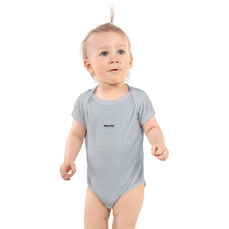 Baby Short Sleeve Bodysuit l Athletic Heather