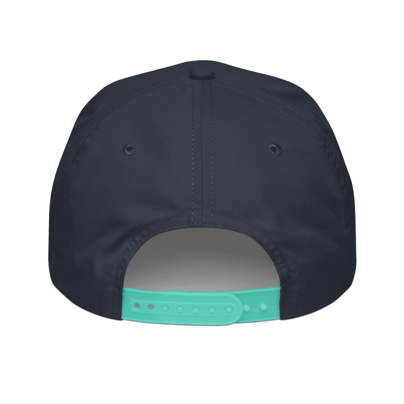 Quality Rope Hat l Navy/Tropical