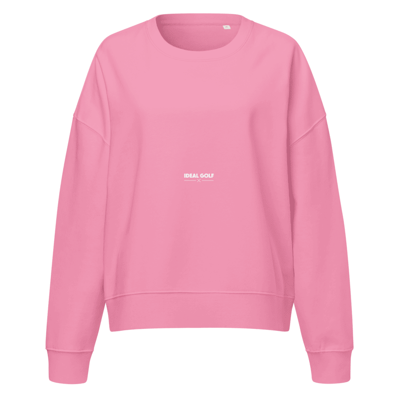 Women's Crew Neck Sweater l Bubble Pink
