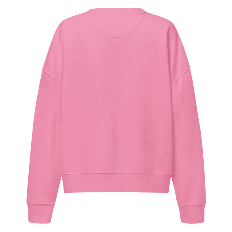 Women's Crew Neck Sweater l Bubble Pink