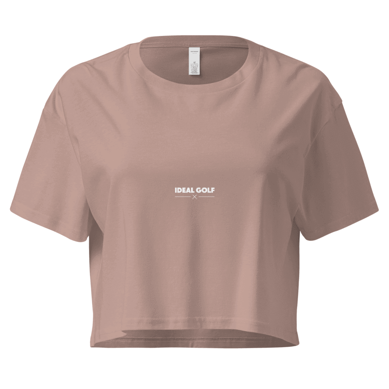 Women's Crop Top I Hazy Pink
