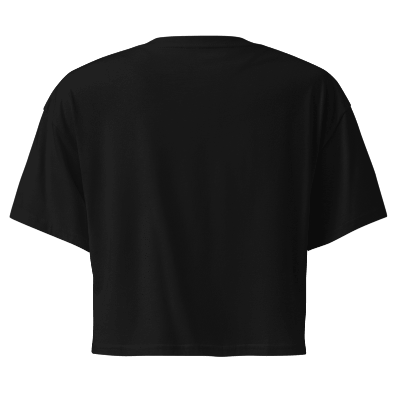 Women's Crop Top I Black