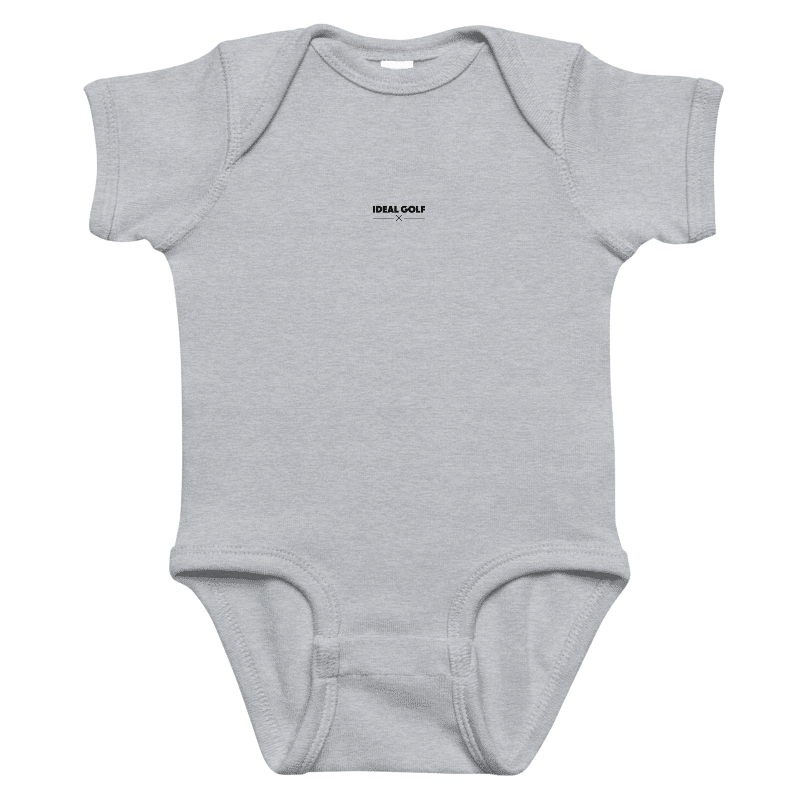 Baby Short Sleeve Bodysuit l Athletic Heather